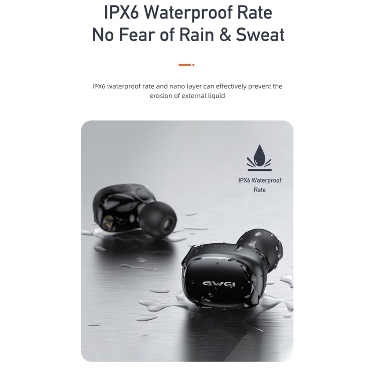 awei T13Pro Bluetooth V5.1 Auriculares deportivos, T13Pro