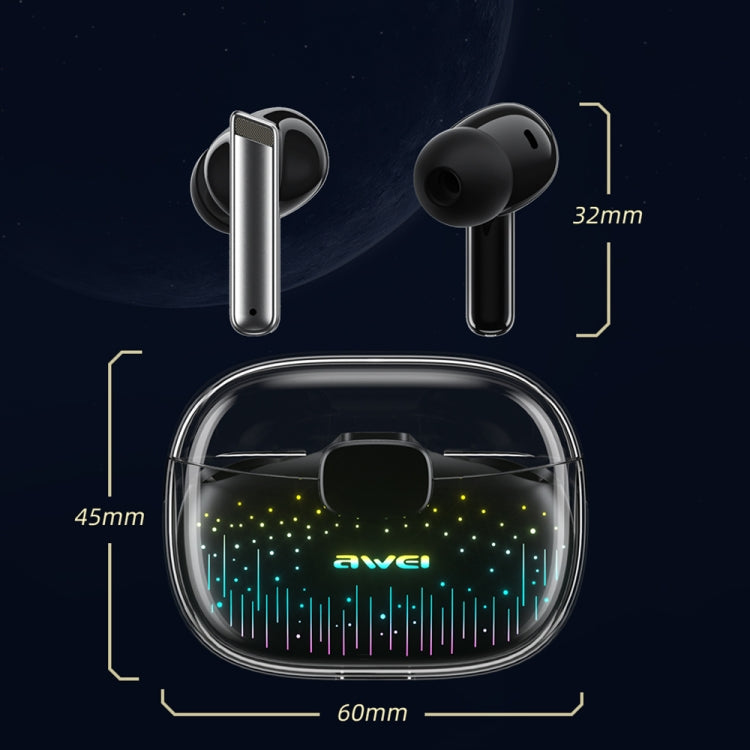 Audífonos inalámbricos Bluetooth para juegos awei T52 Pro True, T52 Pro(Starry Pattern), T52 Pro(Glass Pattern)