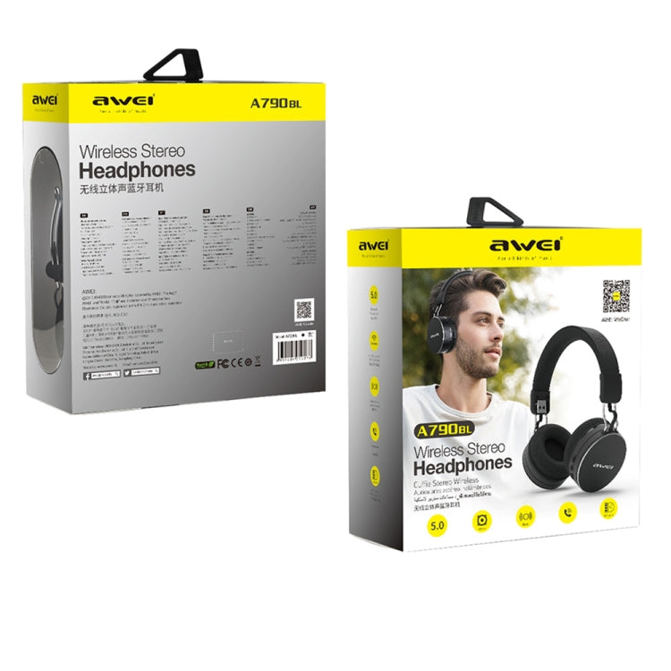 awei A790BL Auriculares estéreo inalámbricos, A790BL