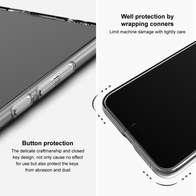 Estuche protector de teléfono de TPU a prueba de golpes de la serie imak UX-5, For iPhone 14, For iPhone 14 Plus, For iPhone 14 Pro, For iPhone 14 Pro Max
