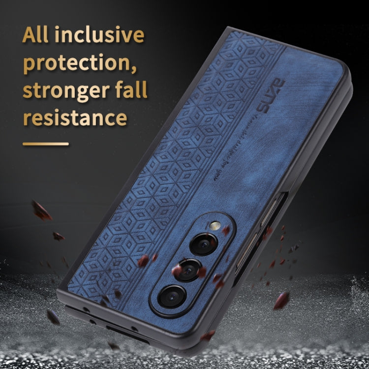 Estuche para teléfono con sensación de piel en relieve AZNS 3D, For Samsung Galaxy Z Fold3 5G, For iPhone SE 2022 / SE 2020 / 8 / 7