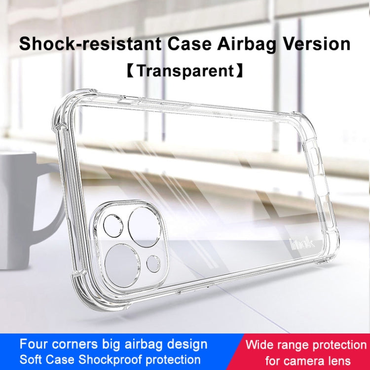 Caja del teléfono de TPU con bolsa de aire a prueba de golpes imak, For iPhone 14, For iPhone 14 Plus, For iPhone 14 Pro, For iPhone 14 Pro Max, For Huawei Mate 50, For Huawei Mate 50 Pro, For Nokia G11 Plus 4G, For Xiaomi Poco M4 5G, For Sony Xperia 5...