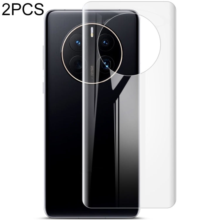 2 protectores de espalda para Pnone de película de hidrogel curvo imak., For iPhone 14, For iPhone 14 Plus, For iPhone 14 Pro, For iPhone 14 Pro Max, For Huawei Mate 50, For Huawei Mate 50 Pro