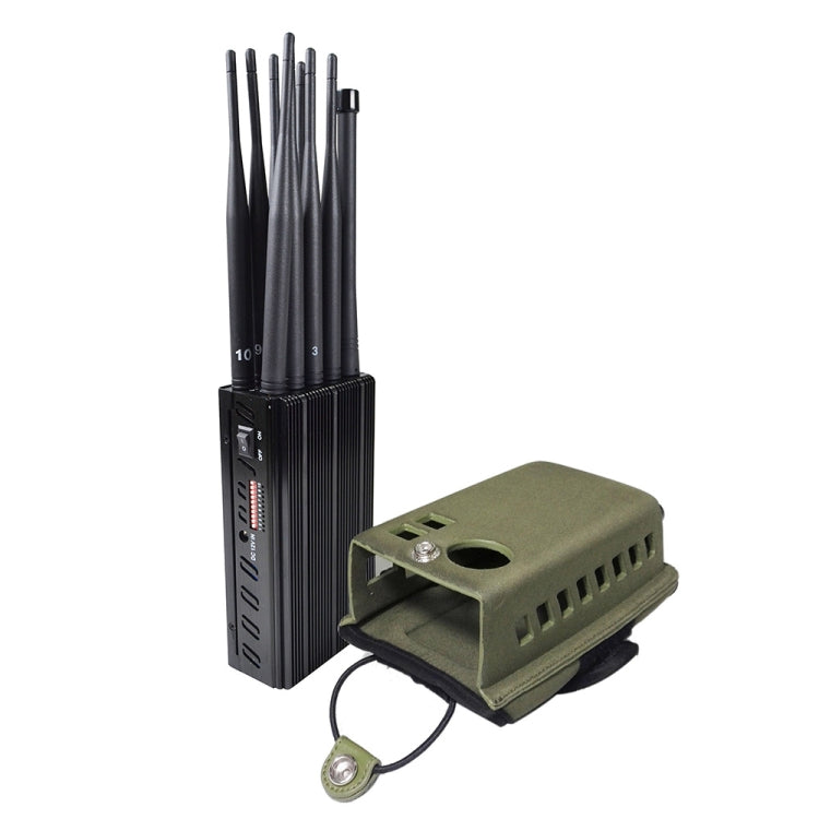 Jammer móvil de la señal de las antenas de JAX-121A-10B 2G/3G/4G/WIFI/GPS/LOJACK 10, JAX-121A-10B