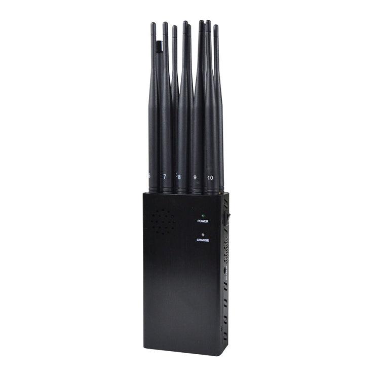 Jammer móvil de la señal de las antenas de JAX-121A-10B 2G/3G/4G/WIFI/GPS/LOJACK 10, JAX-121A-10B