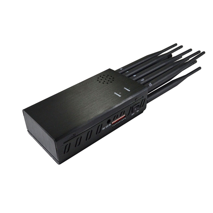 Jammer móvil de la señal de las antenas de JAX-121A-10B 2G/3G/4G/WIFI/GPS/LOJACK 10, JAX-121A-10B