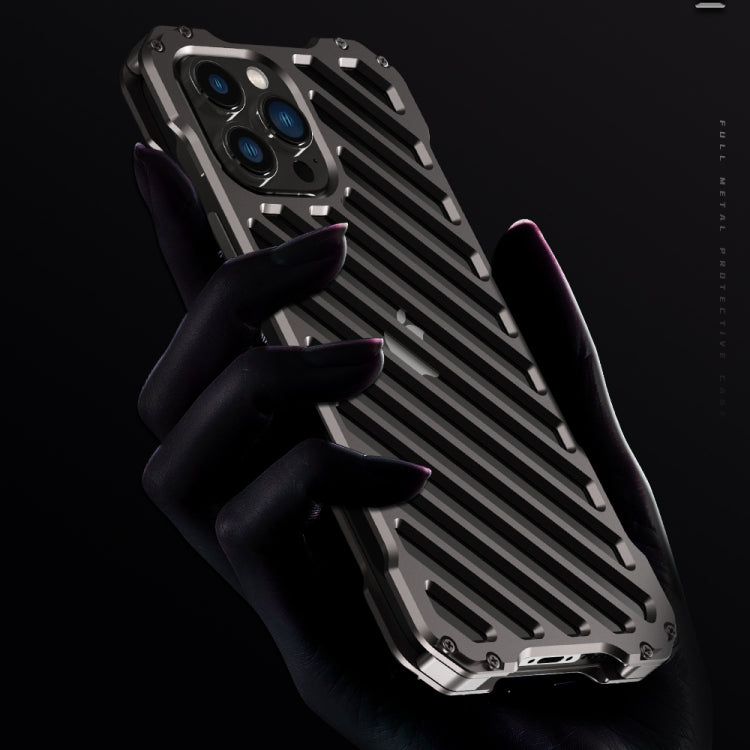 Estuche para teléfono con armadura transpirable R-JUST, For iPhone 14, For iPhone 14 Plus, For iPhone 14 Pro, For iPhone 14 Pro Max