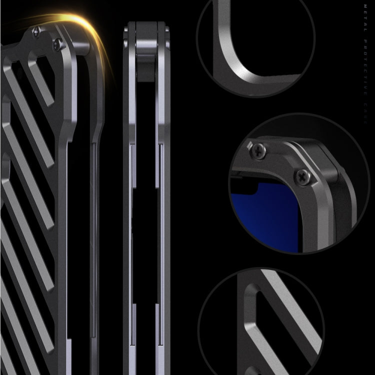 Estuche para teléfono con armadura transpirable R-JUST, For iPhone 14, For iPhone 14 Plus, For iPhone 14 Pro, For iPhone 14 Pro Max