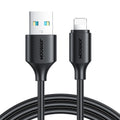 JOYROOM S-UL012A9 2.4A USB a cable de datos de carga rápida de 8 pines, 2m, 1m, 0.25m