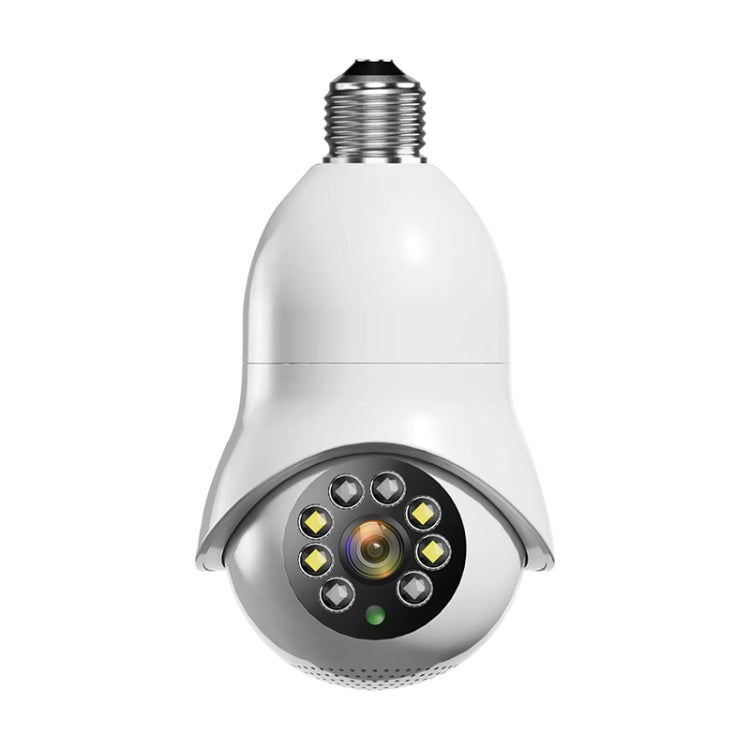 DP31 Cámara de vigilancia WiFi con bombilla HD de 2.0MP, compatible con detección de movimiento, visión nocturna, fuente de luz dual, Dual Light Source