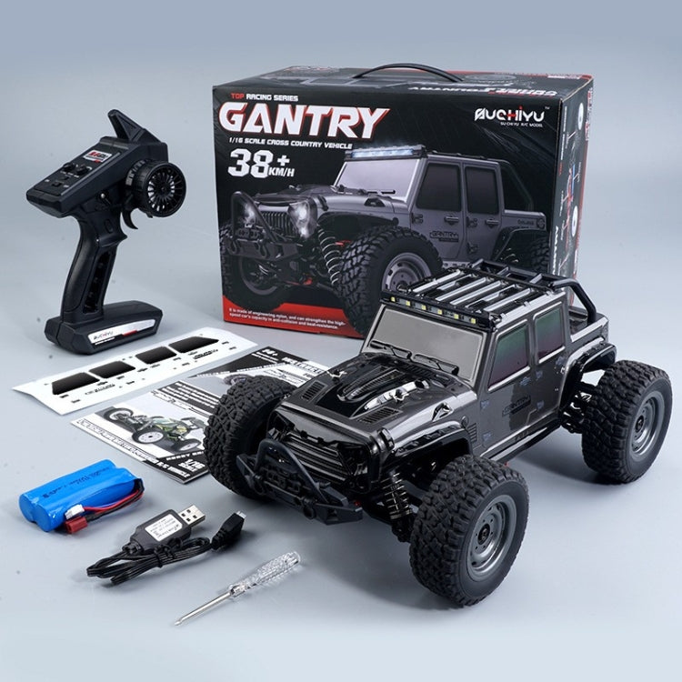 JJR/C 16103A 2.4G Wrangler Eléctrico RC 4WD Vehículo todoterreno, 16103A / Black