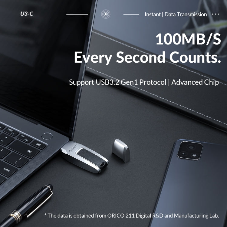 Unidad flash USB ORICO, lectura: 260 MB/s, escritura: 70 MB/s, 32GB USB-A, 32GB Type-C, 64GB USB-A, 64GB Type-C, 128GB USB-A, 128GB Type-C, 256GB USB-A, 256GB Type-C