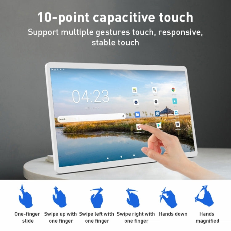 HSD3293T Máquina de publicidad con pantalla IPS de 32 pulgadas Android 12, RK3399 2GB+16GB, RK3399 4GB+32GB