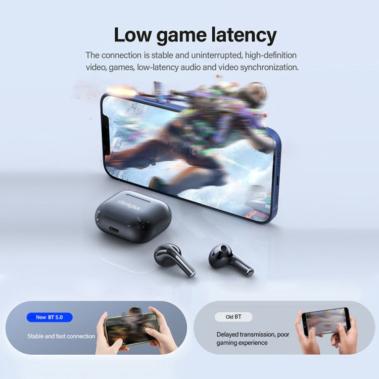 Lenovo LP40 TWS Auricular inalámbrico Bluetooth 5.1 con reducción de ruido, LP40