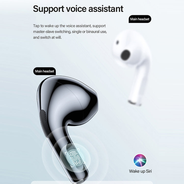 Lenovo LP40 TWS Auricular inalámbrico Bluetooth 5.1 con reducción de ruido, LP40