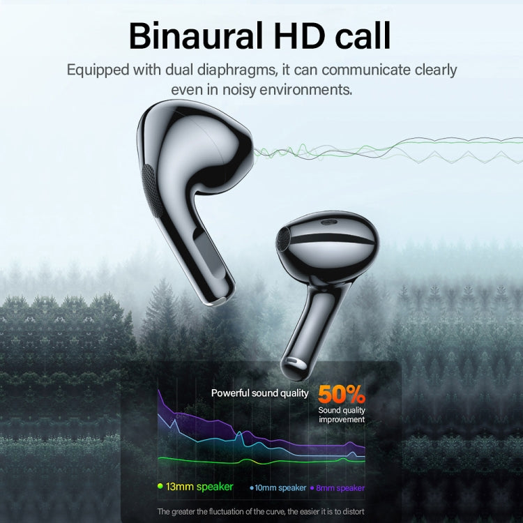Lenovo LP40 TWS Auricular inalámbrico Bluetooth 5.1 con reducción de ruido, LP40