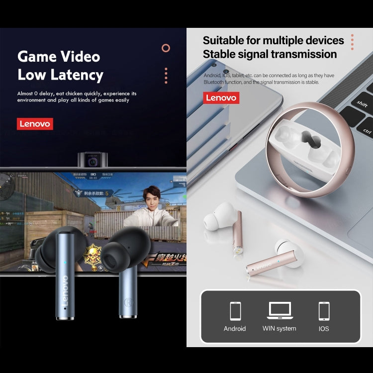 Auricular inalámbrico con reducción de ruido Lenovo LP60 TWS Bluetooth 5.3
