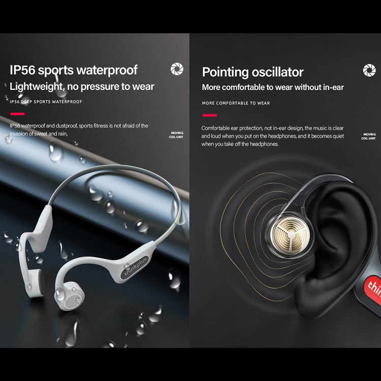 Lenovo X3 Pro Bone Conduction Wireless Bluetooth 5.3 Auriculares deportivos con micrófono