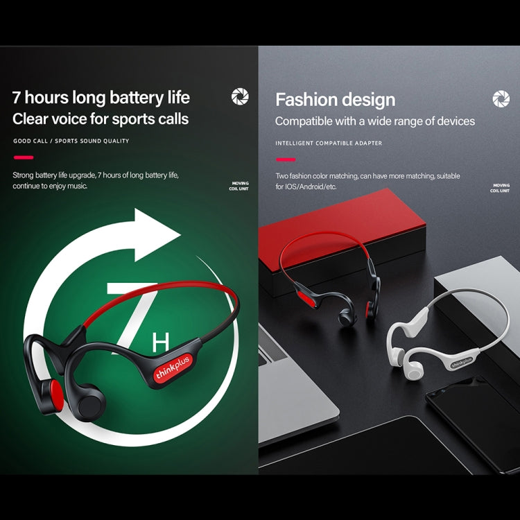 Lenovo X3 Pro Bone Conduction Wireless Bluetooth 5.3 Auriculares deportivos con micrófono