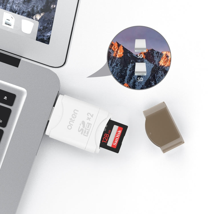 Lector de tarjetas SD dual KSSC3 USB 3.2