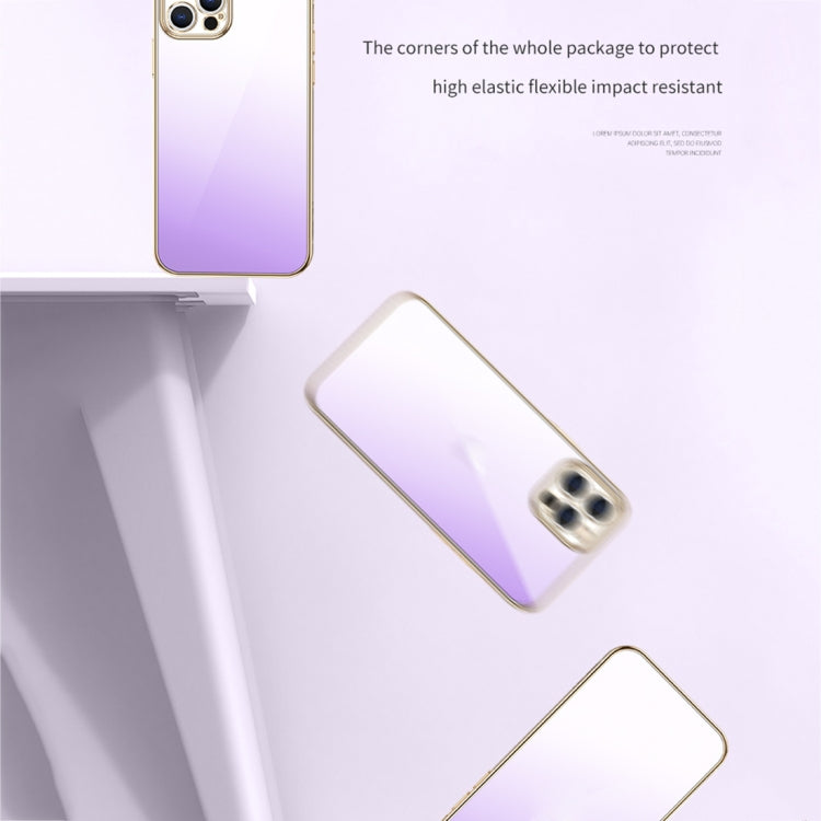 SULADA Iridescence Series Plating Caja de teléfono con degradado transparente, For iPhone 14, For iPhone 14 Plus, For iPhone 14 Pro, For iPhone 14 Pro Max