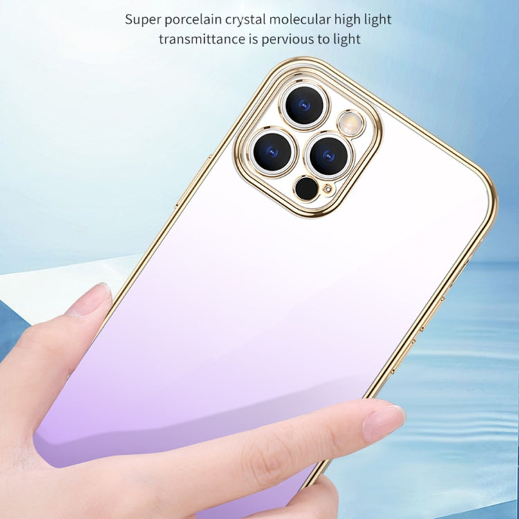 SULADA Iridescence Series Plating Caja de teléfono con degradado transparente, For iPhone 14, For iPhone 14 Plus, For iPhone 14 Pro, For iPhone 14 Pro Max