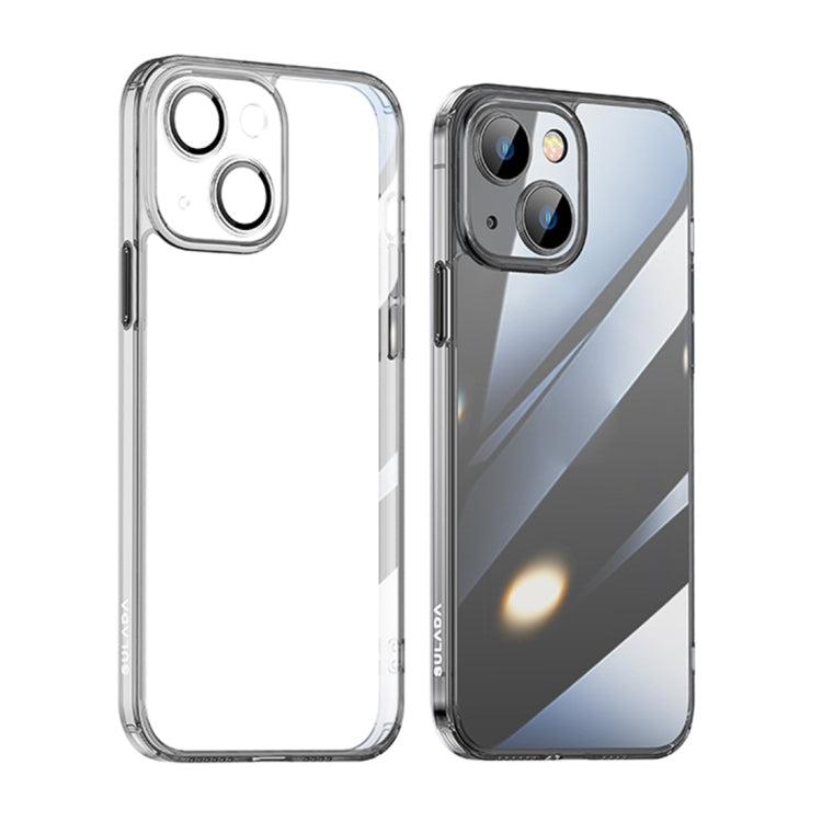 SULADA Crystal Steel Series TPU Funda transparente para teléfono, For iPhone 14, For iPhone 14 Plus, For iPhone 14 Pro, For iPhone 14 Pro Max