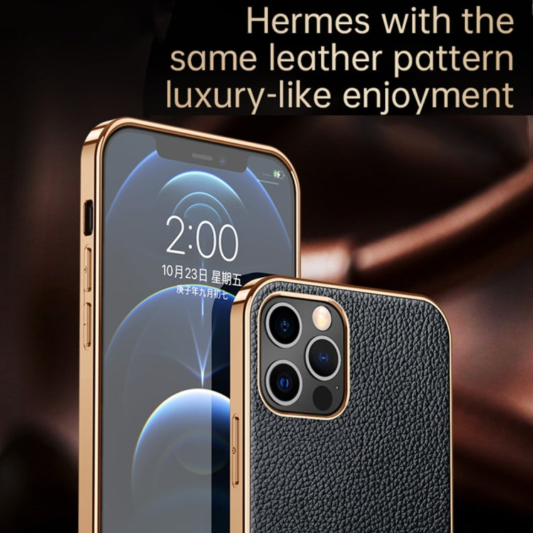 SULADA TPU a prueba de golpes + Funda de cuero hecha a mano para teléfono, For iPhone 14, For iPhone 14 Plus, For iPhone 14 Pro, For iPhone 14 Pro Max