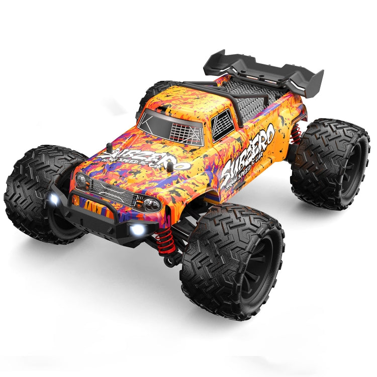 9500E 1:16 Escala completa Control remoto 4WD Coche de alta velocidad, 9500E(Red), 9500E(Orange)