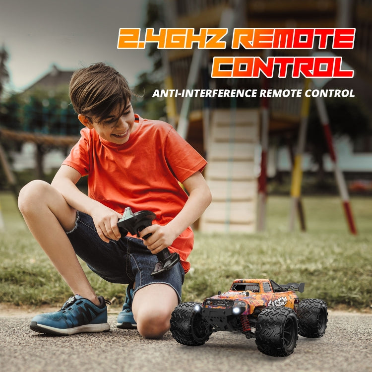 9500E 1:16 Escala completa Control remoto 4WD Coche de alta velocidad, 9500E(Red), 9500E(Orange)