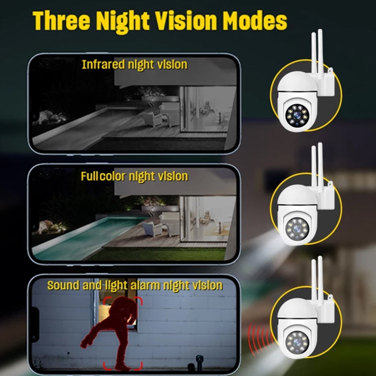 A7 1080P HD Wireless WiFi Cámara de vigilancia inteligente Soporte Visión nocturna / Audio bidireccional, without Memory, with 16G Memory, with 32G Memory