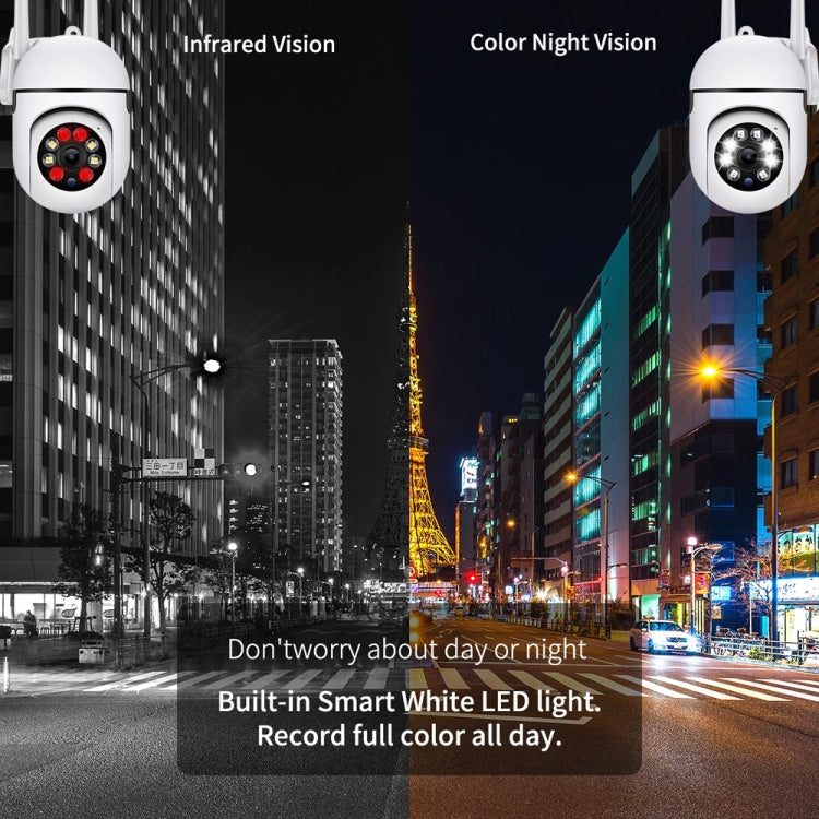 A7 1080P HD Wireless WiFi Cámara de vigilancia inteligente Soporte Visión nocturna / Audio bidireccional, without Memory, with 16G Memory, with 32G Memory