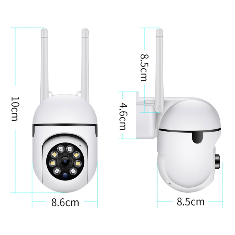 A7 1080P HD Wireless WiFi Cámara de vigilancia inteligente Soporte Visión nocturna / Audio bidireccional, without Memory, with 16G Memory, with 32G Memory