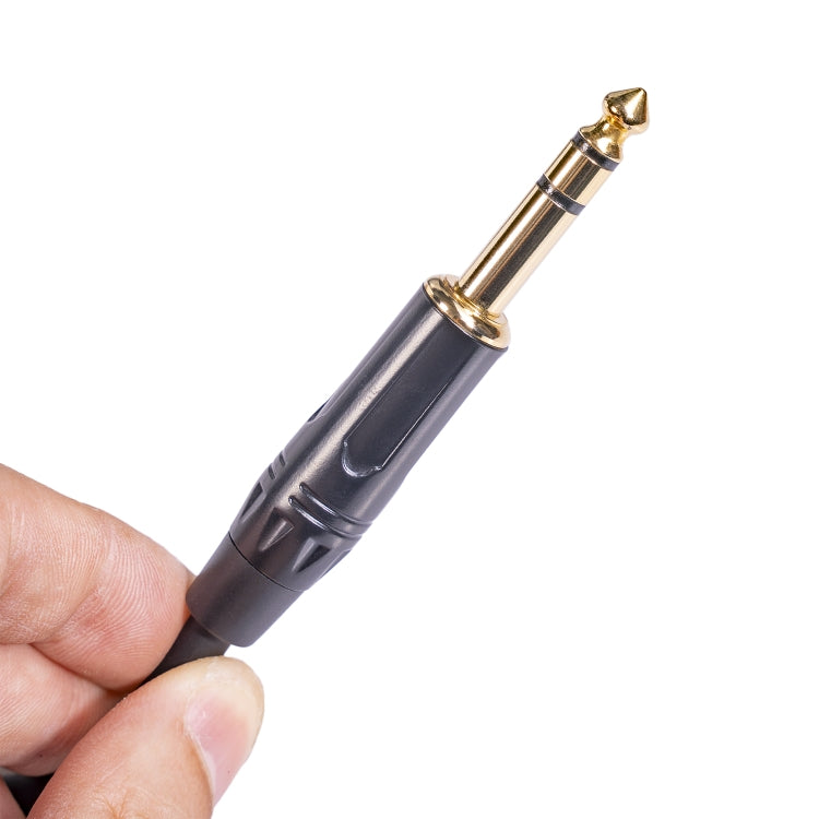 TC145BK19 Cable de audio macho TRS de 6,35 mm y 1/4 de pulgada a XLR de 3 pines macho, 1m, 1.8m, 3m, 5m, 10m