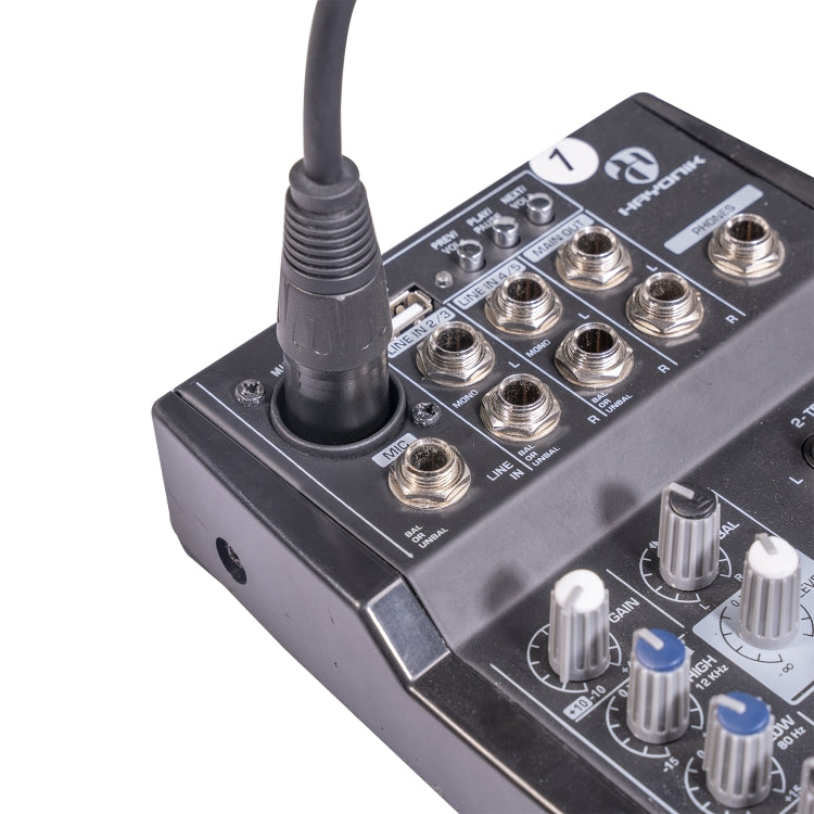 TC145BK19 Cable de audio macho TRS de 6,35 mm y 1/4 de pulgada a XLR de 3 pines macho, 1m, 1.8m, 3m, 5m, 10m