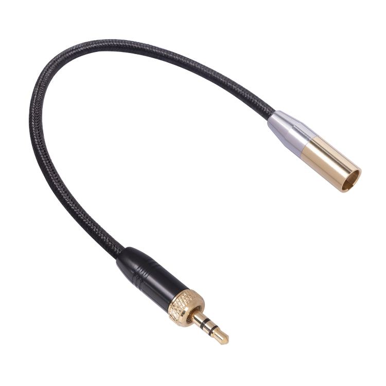 SB419M120-03 Cable de audio macho de 3,5 mm a mini XLR macho de 3 pines, longitud: 30 cm, 3.5mm M to Mini XLR M