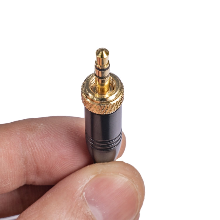 SB419M120-03 Cable de audio macho de 3,5 mm a mini XLR macho de 3 pines, longitud: 30 cm, 3.5mm M to Mini XLR M