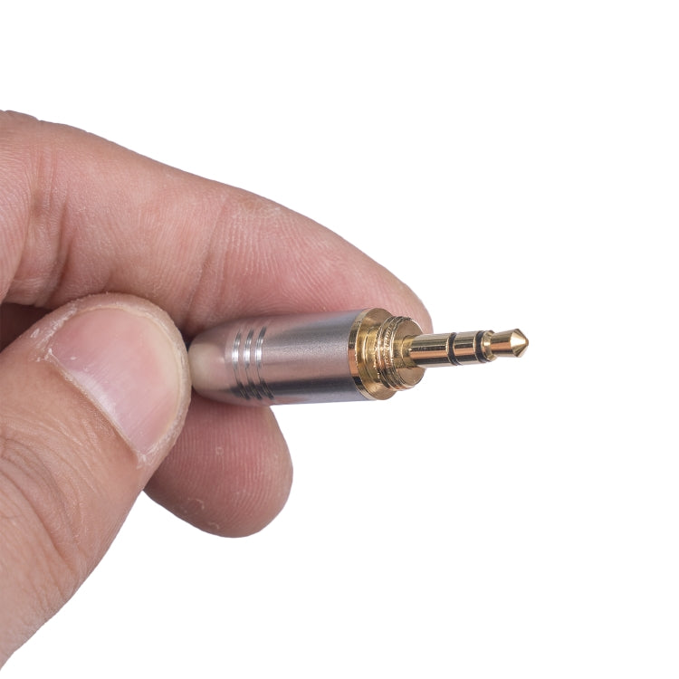 SB423M120-03 Cable de audio macho de 6,35 mm + 3,5 mm a mini XLR macho de 3 pines, longitud: 30 cm, 6.35mm+3.5mm to Mini XLR