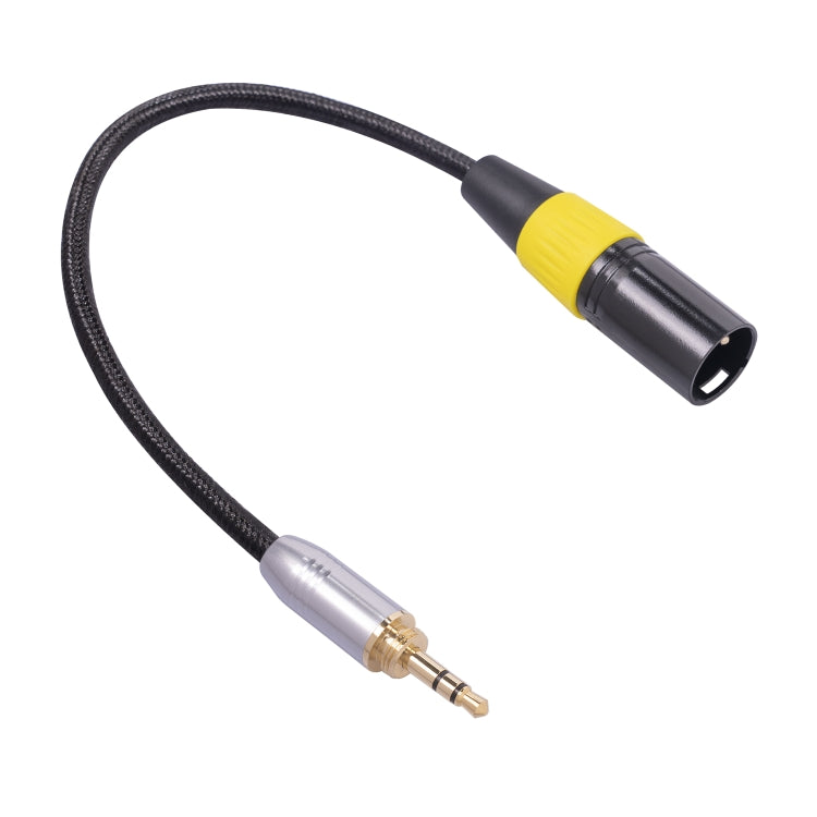SB423K108-03 Cable de audio macho de 3,5 mm a XLR macho de 3 pines, longitud: 30 cm, 3.5mm to XLR