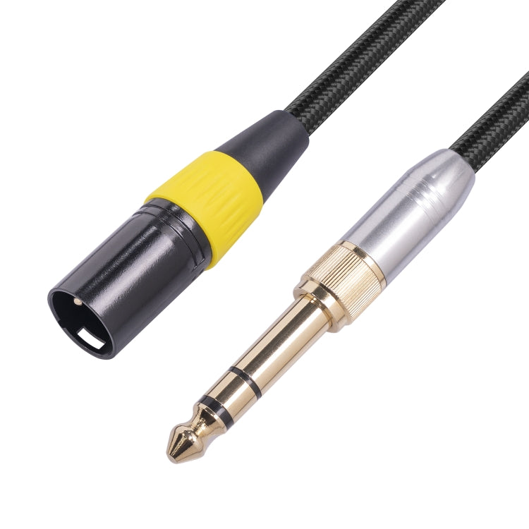 SB423K108-03 Cable de audio macho de 6,35 mm + 3,5 mm a XLR macho de 3 pines, longitud: 30 cm, 6.35mm+3.5mm to XLR