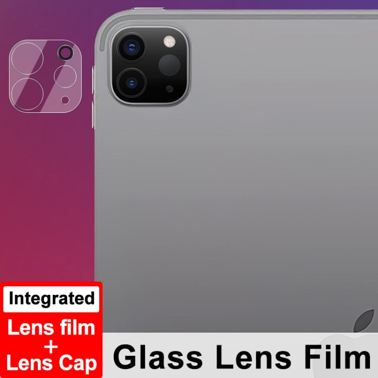 Lente de cámara trasera integrada imak Película de vidrio templado, For iPad Pro 11 2022/12.9 2022