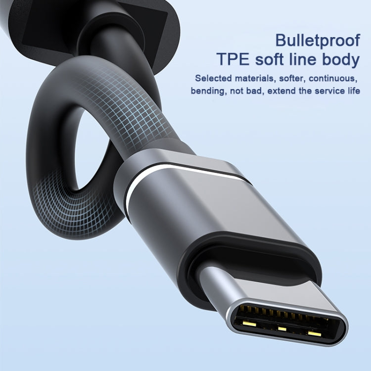 USB-C/Tipo-C a 3,5 mm + 2USB + Estación de acoplamiento HUB Tipo-C