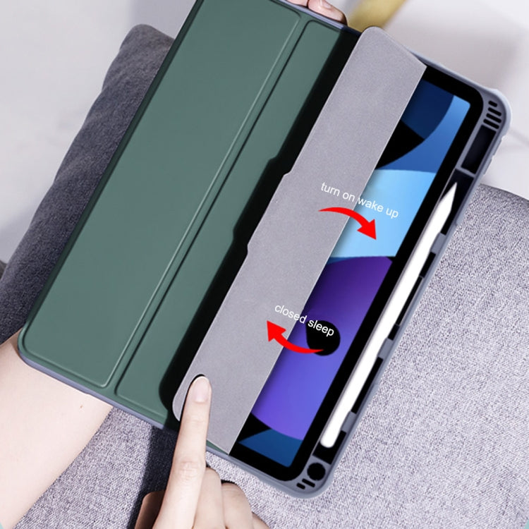 Mutural PC + TPU Funda de cuero a prueba de golpes para tableta, For iPad 10th Gen 10.9 2022
