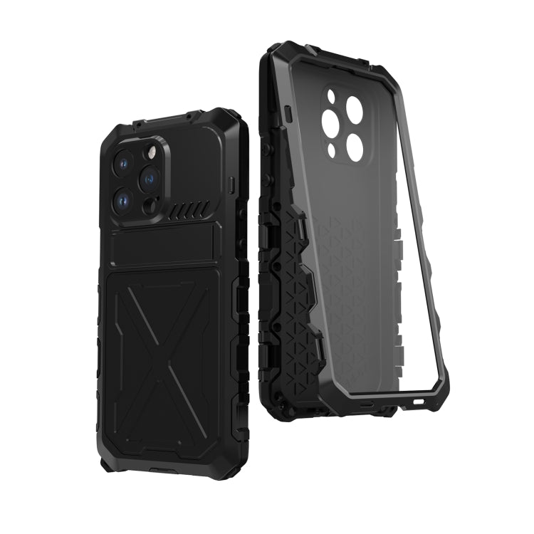 Estuche para teléfono a prueba de golpes a prueba de polvo a prueba de agua R-JUST, For iPhone 14 Pro Max, For iPhone 14 Pro, For iPhone 14 Plus, For iPhone 14