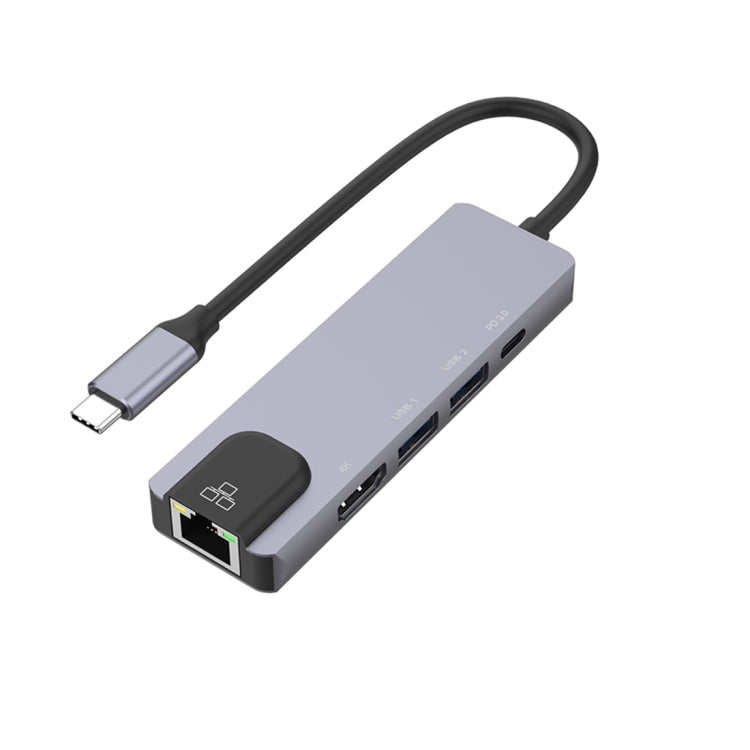 Onten OTN-UC920S Estación de acoplamiento HUB multifuncional portátil USB-C / Type-C, OTN-UC920S