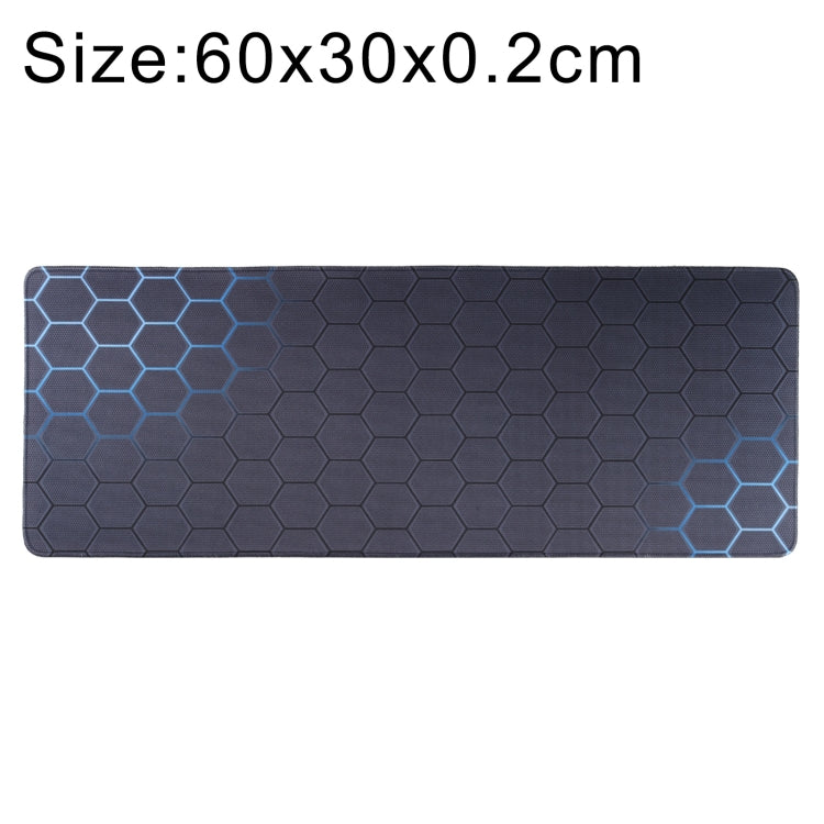 Alfombrilla de teclado antideslizante para juego de superficie de tela de goma, 60 x 30 x 0.2cm, 70 x 30 x 0.2cm