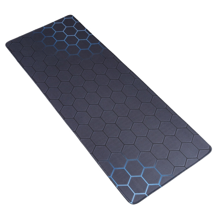 Alfombrilla de teclado antideslizante para juego de superficie de tela de goma, 80 x 30 x 0.2cm, 90 x 40 x 0.2cm
