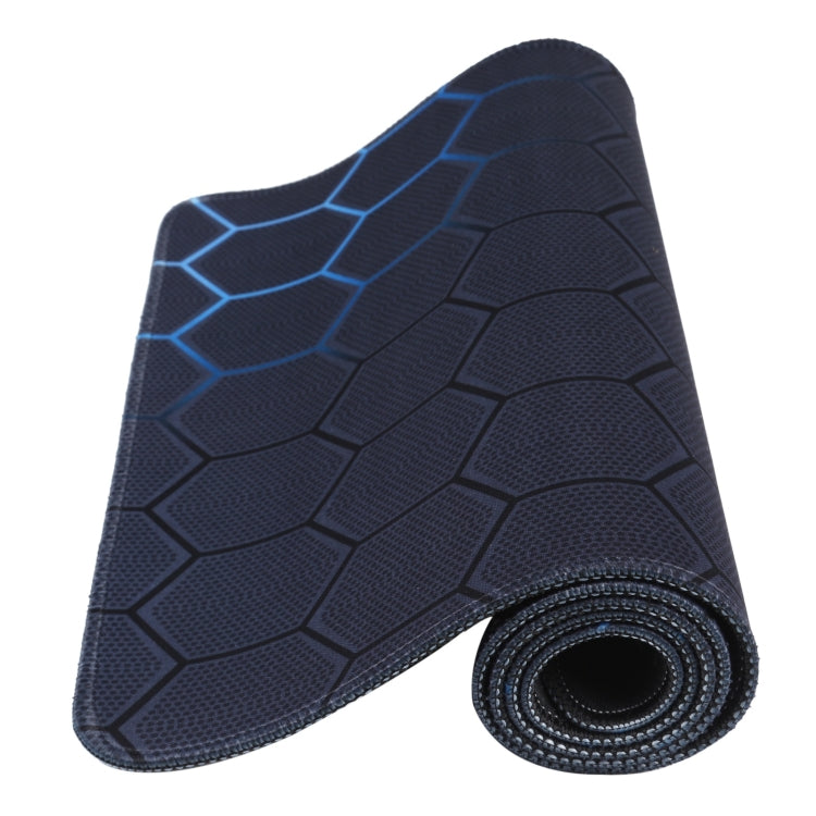 Alfombrilla de teclado antideslizante para juego de superficie de tela de goma, 80 x 30 x 0.2cm, 90 x 40 x 0.2cm