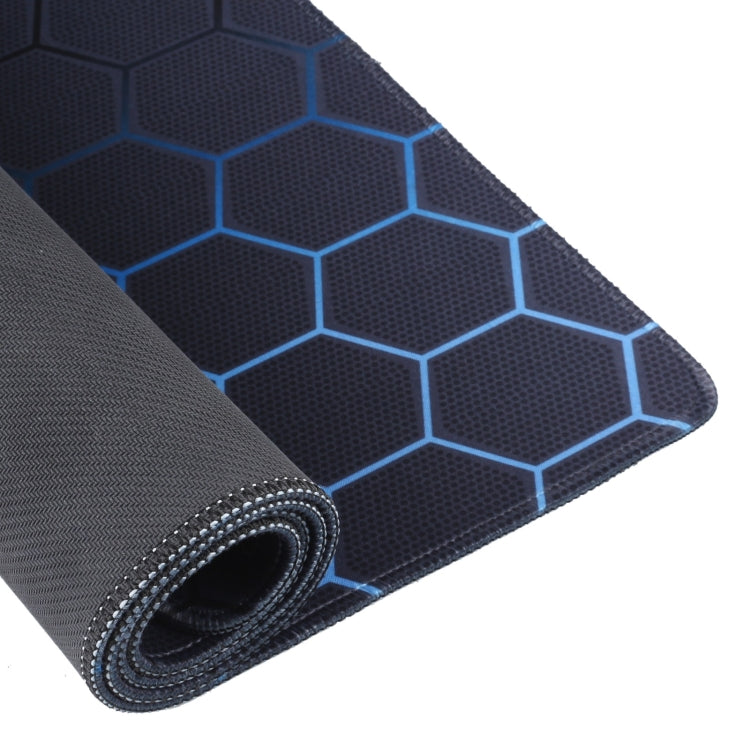 Alfombrilla de teclado antideslizante para juego de superficie de tela de goma, 80 x 30 x 0.2cm, 90 x 40 x 0.2cm