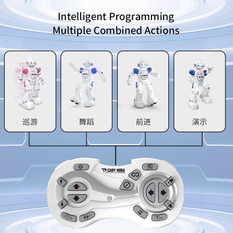 Robot eléctrico de control remoto inteligente programado JJR/C R21